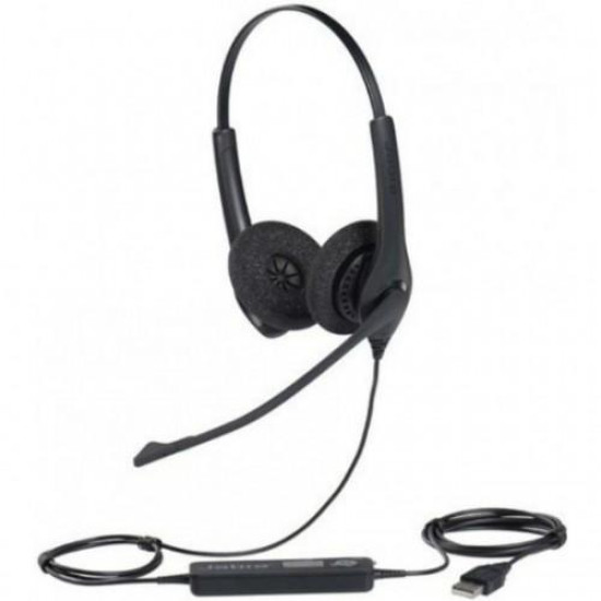 JABRA BIZ 1500 Duo (Dual Ear) USB Headphone Black JABRA BIZ 1500 Duo (Dual Ear) USB Headphone Black
