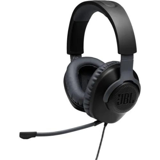 JBL Quantum 100 Wired Over-Ear Gaming Headphone with Flip-up Mic JBL Quantum 100 Wired Over-Ear Gaming Headphone with Flip-up Mic