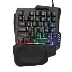 Jedel K601 Single Hand RGB Gaming Keyboard Jedel K601 Single Hand RGB Gaming Keyboard