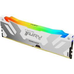 Kingston FURY Renegade White 16GB DDR5 6000MHz RGB Desktop RAM Kingston FURY Renegade White 16GB DDR5 6000MHz RGB Desktop RAM