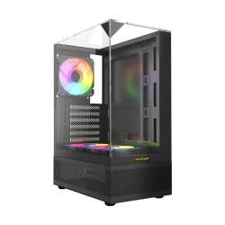 MaxGreen 190-1 Mid-Tower ATX Casing With 3x MaxGreen M59 ARGB Fan MaxGreen 190-1 Mid-Tower ATX Casing With 3x MaxGreen M59 ARGB Fan