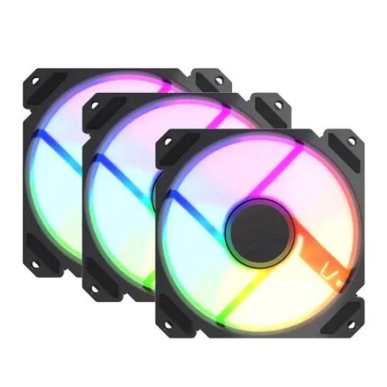 MaxGreen M59 ARGB 3 in 1 120mm Casing Fan MaxGreen M59 ARGB 3 in 1 120mm Casing Fan