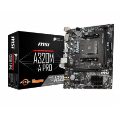 MSI A320M-A Pro AMD Micro-ATX Motherboard MSI A320M-A Pro AMD Micro-ATX Motherboard