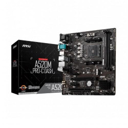 MSI A520M PRO-C DASH AMD AM4 Micro-ATX Motherboard MSI A520M PRO-C DASH AMD AM4 Micro-ATX Motherboard
