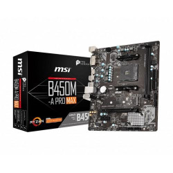 MSI B450M-A PRO MAX AMD AM4 Motherboard MSI B450M-A PRO MAX AMD AM4 Motherboard