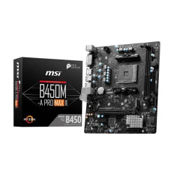 MSI B450M-A PRO MAX II AMD AM4 Motherboard MSI B450M-A PRO MAX II AMD AM4 Motherboard