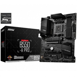 MSI B550-A Pro AM4 AMD ATX Motherboard MSI B550-A Pro AM4 AMD ATX Motherboard