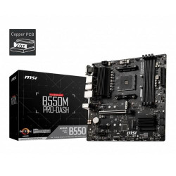 MSI B550M PRO-DASH AM4 Micro-ATX Motherboard MSI B550M PRO-DASH AM4 Micro-ATX Motherboard