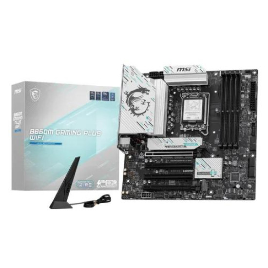 MSI B860M GAMING PLUS WIFI LGA 1851 Micro ATX Motherboard MSI B860M GAMING PLUS WIFI LGA 1851 Micro ATX Motherboard