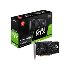 MSI GeForce RTX 3050 VENTUS 2X E 6G OC GDDR6 Graphics Card MSI GeForce RTX 3050 VENTUS 2X E 6G OC GDDR6 Graphics Card