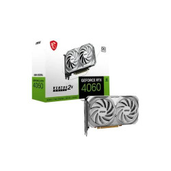 MSI GeForce RTX 4060 VENTUS 2X WHITE 8G OC GDDR6 Graphics Card MSI GeForce RTX 4060 VENTUS 2X WHITE 8G OC GDDR6 Graphics Card