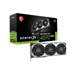 MSI GeForce RTX 4070 SUPER 12G VENTUS 3X OC GDDR6X Graphics Card MSI GeForce RTX 4070 SUPER 12G VENTUS 3X OC GDDR6X Graphics Card