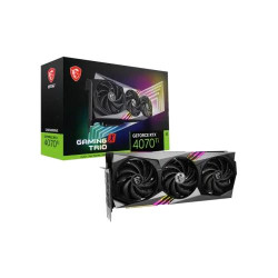 MSI GeForce RTX 4070 Ti GAMING X TRIO 12GB GDDR6X Graphics Card MSI GeForce RTX 4070 Ti GAMING X TRIO 12GB GDDR6X Graphics Card
