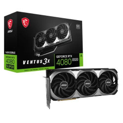 MSI GeForce RTX 4080 SUPER 16G VENTUS 3X OC GDDR6X Graphics Card MSI GeForce RTX 4080 SUPER 16G VENTUS 3X OC GDDR6X Graphics Card