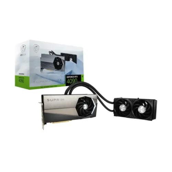 MSI GeForce RTX 4090 SUPRIM LIQUID X 24GB GDDR6X Graphics Card MSI GeForce RTX 4090 SUPRIM LIQUID X 24GB GDDR6X Graphics Card