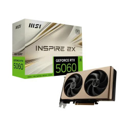 MSI GeForce RTX 5060 8G INSPIRE 2X OC 8GB GDDR7 Graphics Card MSI GeForce RTX 5060 8G INSPIRE 2X OC 8GB GDDR7 Graphics Card