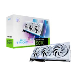 MSI GeForce RTX 5070 12G GAMING TRIO OC WHITE GDDR7 Graphics Card MSI GeForce RTX 5070 12G GAMING TRIO OC WHITE GDDR7 Graphics Card