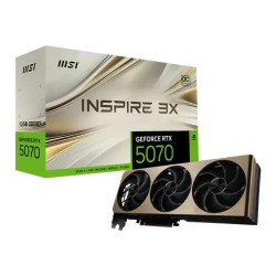MSI GeForce RTX 5070 12G INSPIRE 3X OC GDDR7 Graphics Card MSI GeForce RTX 5070 12G INSPIRE 3X OC GDDR7 Graphics Card