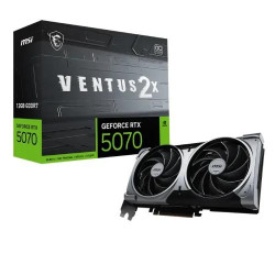 MSI GeForce RTX 5070 12G VENTUS 2X OC 12GB GDDR7 Graphics Card MSI GeForce RTX 5070 12G VENTUS 2X OC 12GB GDDR7 Graphics Card