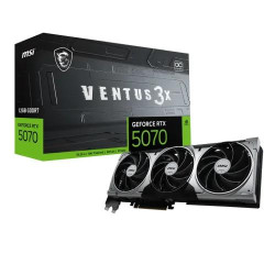 MSI GeForce RTX 5070 12G VENTUS 3X OC GDDR7 Graphics Card MSI GeForce RTX 5070 12G VENTUS 3X OC GDDR7 Graphics Card