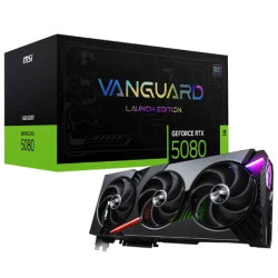 MSI GeForce RTX 5080 16G VANGUARD SOC LAUNCH EDITION 16GB GDDR7 Graphics Card MSI GeForce RTX 5080 16G VANGUARD SOC LAUNCH EDITION 16GB GDDR7 Graphics Card