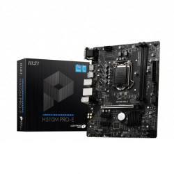 MSI H510M PRO-E Intel 10th Gen and 11th Gen Micro-ATX Motherboard MSI H510M PRO-E Intel 10th Gen and 11th Gen Micro-ATX Motherboard