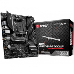 MSI MAG B550M BAZOOKA AM4 Micro ATX AMD Motherboard MSI MAG B550M BAZOOKA AM4 Micro ATX AMD Motherboard