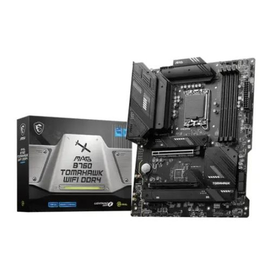 MSI MAG B760 TOMAHAWK WIFI DDR4 ATX Motherboard MSI MAG B760 TOMAHAWK WIFI DDR4 ATX Motherboard