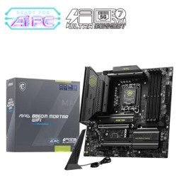 MSI MAG B860M MORTAR WIFI LGA 1851 mATX Motherboard MSI MAG B860M MORTAR WIFI LGA 1851 mATX Motherboard