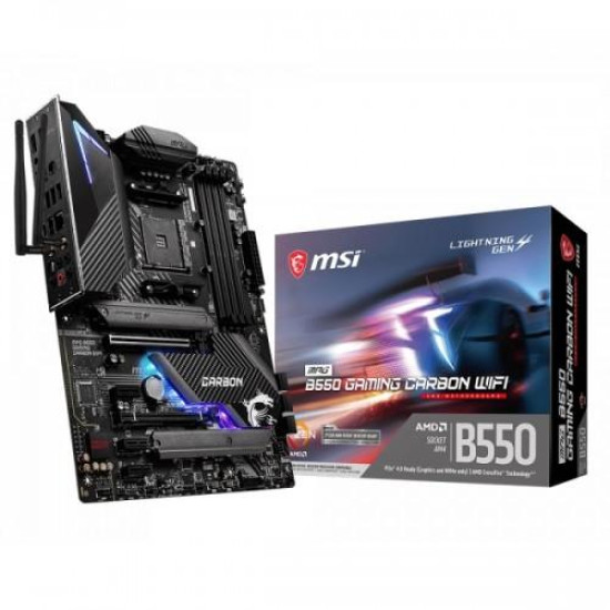 MSI MPG B550 GAMING CARBON WIFI AMD Motherboard MSI MPG B550 GAMING CARBON WIFI AMD Motherboard