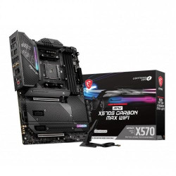 MSI MPG X570S CARBON MAX WIFI AMD AM4 ATX Motherboard MSI MPG X570S CARBON MAX WIFI AMD AM4 ATX Motherboard