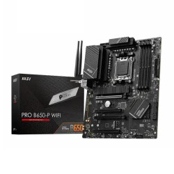 MSI PRO B650-P WIFI DDR5 AMD AM5 ATX Motherboard MSI PRO B650-P WIFI DDR5 AMD AM5 ATX Motherboard