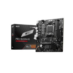 MSI PRO B650M-B DDR5 AMD AM5 m-ATX Motherboard MSI PRO B650M-B DDR5 AMD AM5 m-ATX Motherboard