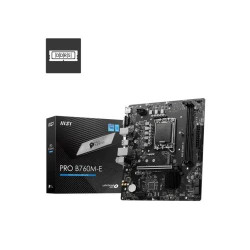 MSI PRO B760M-E DDR5 m-ATX Motherboard MSI PRO B760M-E DDR5 m-ATX Motherboard