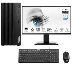 MSI PRO DP180 13th Gen Core i5 512GB SSD Desktop PC With Monitor MSI PRO DP180 13th Gen Core i5 512GB SSD Desktop PC With Monitor