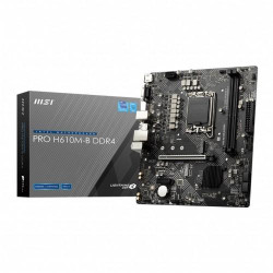 MSI PRO H610M-B DDR4 Micro-ATX Motherboard MSI PRO H610M-B DDR4 Micro-ATX Motherboard