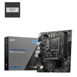 MSI PRO H610M-E mATX Motherboard MSI PRO H610M-E mATX Motherboard