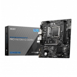 MSI PRO H610M-G DDR4 Micro-ATX Motherboard MSI PRO H610M-G DDR4 Micro-ATX Motherboard