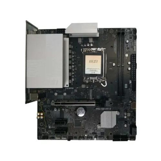 MSI PRO H810M-B DDR5 LGA1851 mATX Motherboard MSI PRO H810M-B DDR5 LGA1851 mATX Motherboard