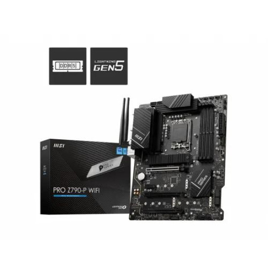 MSI PRO Z790-P WIFI DDR5 ATX Motherboard MSI PRO Z790-P WIFI DDR5 ATX Motherboard