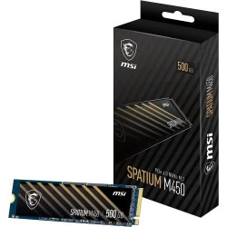 MSI SPATIUM M450 500GB PCIe 4.0 NVMe M.2 SSD MSI SPATIUM M450 500GB PCIe 4.0 NVMe M.2 SSD