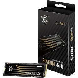 MSI SPATIUM M480 PRO 2TB PCIe 4.0 NVMe M.2 SSD MSI SPATIUM M480 PRO 2TB PCIe 4.0 NVMe M.2 SSD