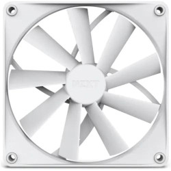 NZXT F120P 120mm Static Pressure Casing Fan White NZXT F120P 120mm Static Pressure Casing Fan White
