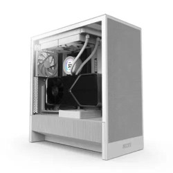 NZXT H5 Flow 2024 Compact Mid-tower Airflow Casing White NZXT H5 Flow 2024 Compact Mid-tower Airflow Casing White