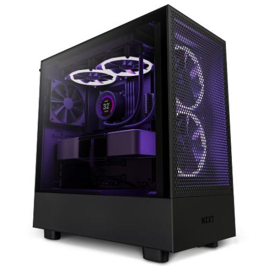 NZXT H5 Flow Compact Mid-tower Airflow Casing NZXT H5 Flow Compact Mid-tower Airflow Casing