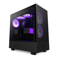 NZXT H5 Flow RGB 2023 Compact Mid-tower Airflow Casing NZXT H5 Flow RGB 2023 Compact Mid-tower Airflow Casing