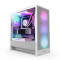 NZXT H5 Flow RGB 2024 Compact Mid-tower Airflow Casing White NZXT H5 Flow RGB 2024 Compact Mid-tower Airflow Casing White
