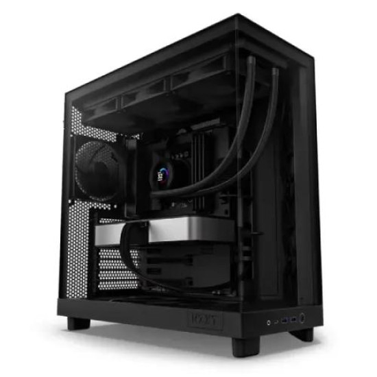 NZXT H6 Flow 2023 Compact Dual-Chamber Mid-tower Airflow Casing NZXT H6 Flow 2023 Compact Dual-Chamber Mid-tower Airflow Casing