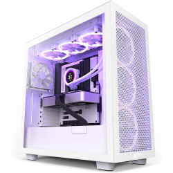 NZXT H7 Flow ATX Mid-Tower Airflow Casing White NZXT H7 Flow ATX Mid-Tower Airflow Casing White