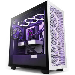 NZXT H7 Flow ATX Mid-Tower Airflow Casing White-Black NZXT H7 Flow ATX Mid-Tower Airflow Casing White-Black